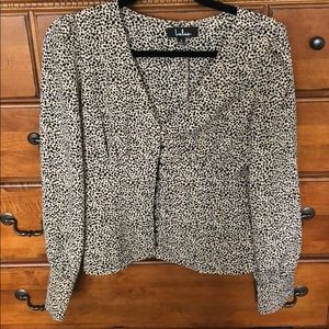 Patterned Lulus long sleeve top